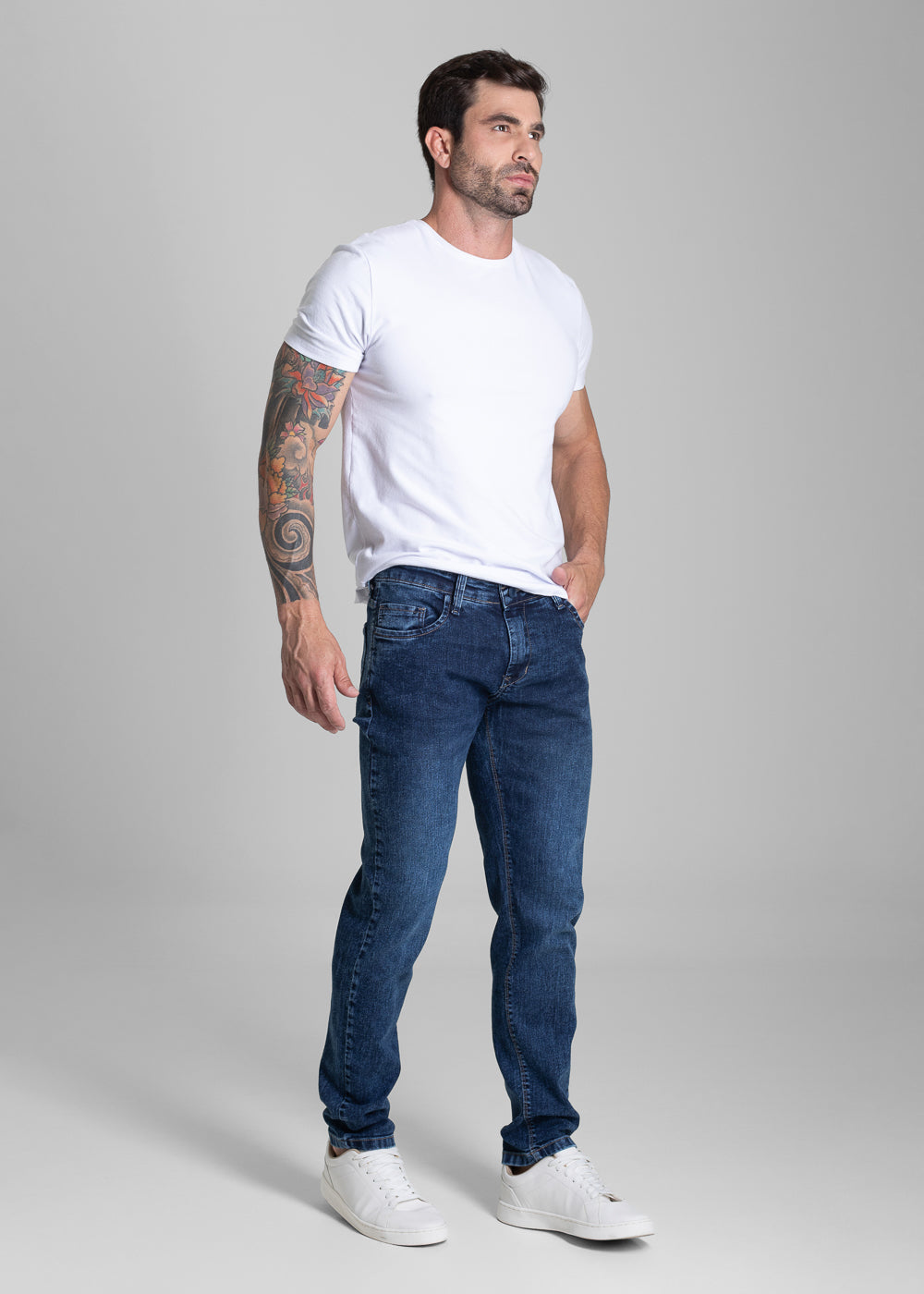 Calça Jeans Sawary Slim - 281814 AZUL