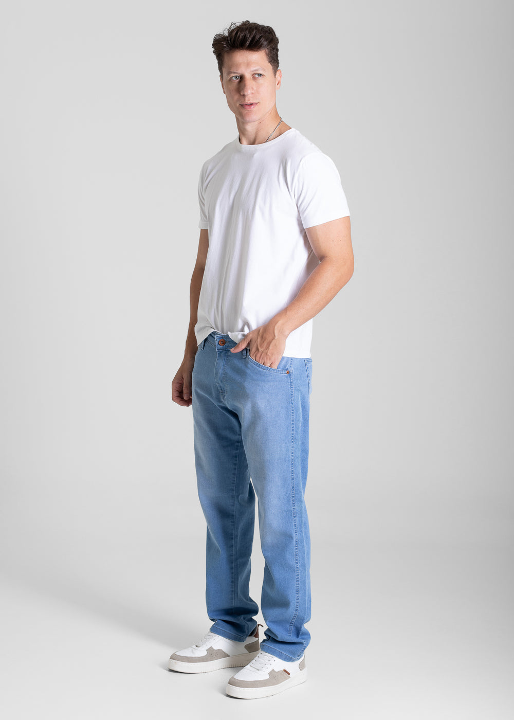 Calça Jeans Sawary Slim - 281819 AZUL