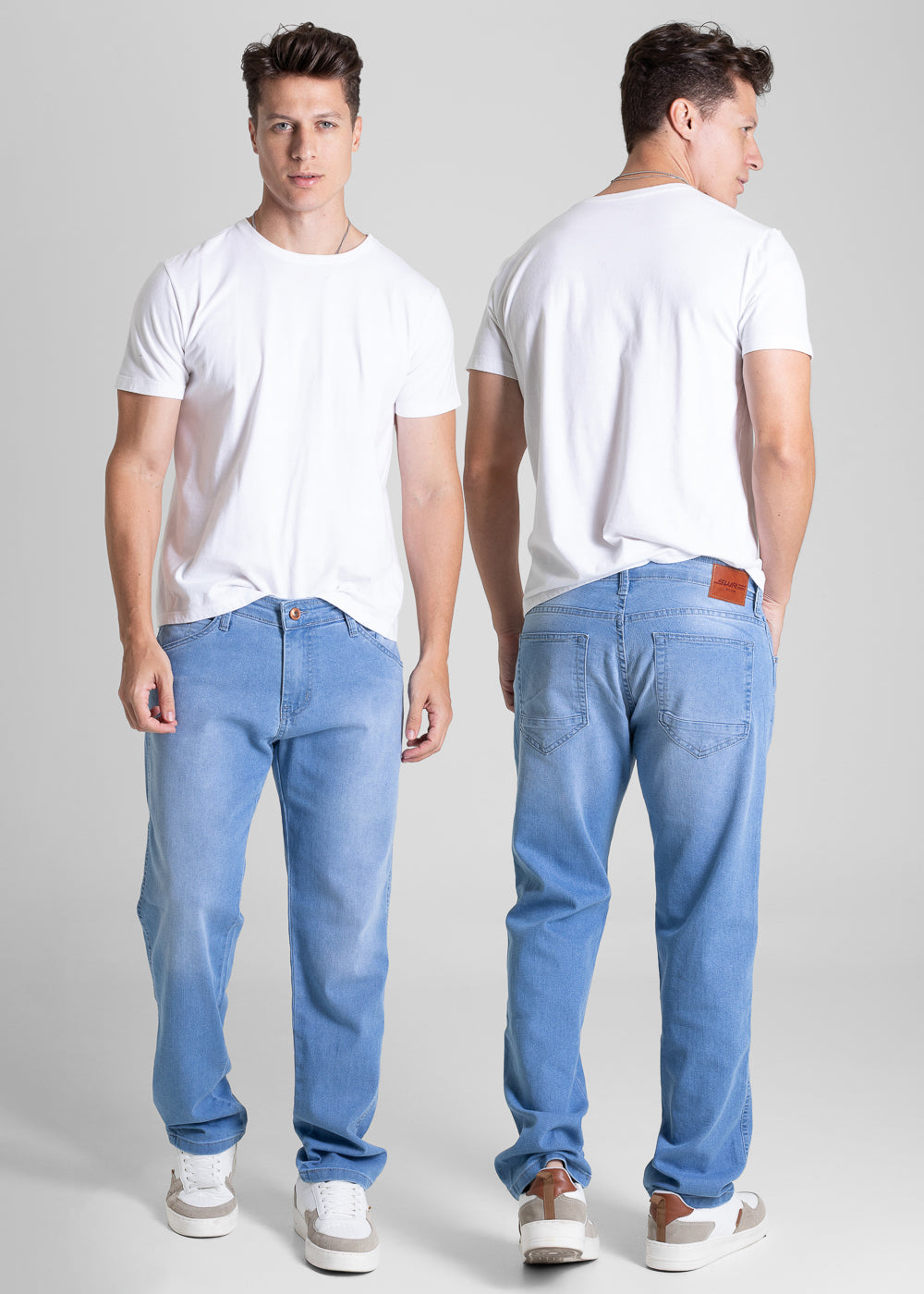 Calça Jeans Sawary Slim - 281819 AZUL