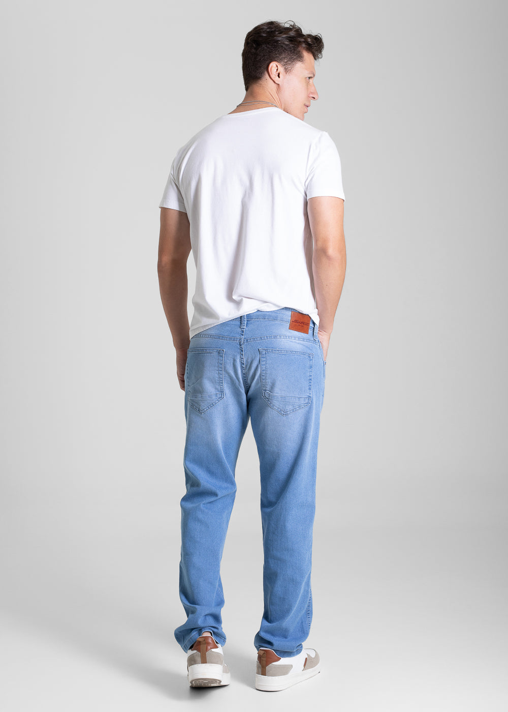 Calça Jeans Sawary Slim - 281819 AZUL
