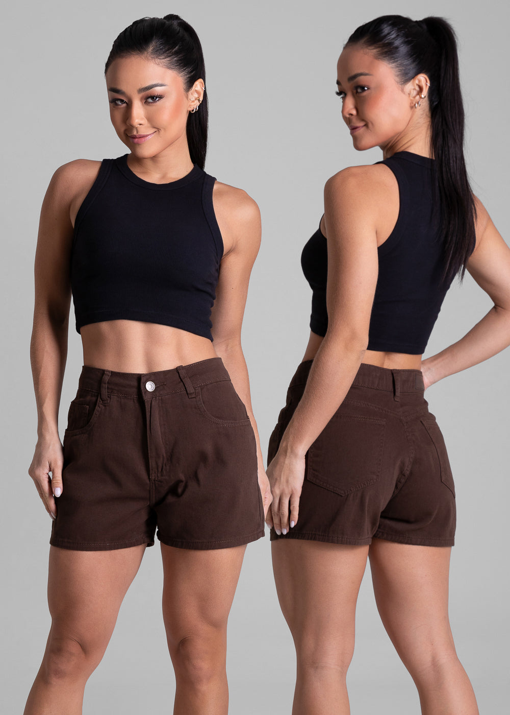 Shorts Sarja Sawary - 281836 MARROM