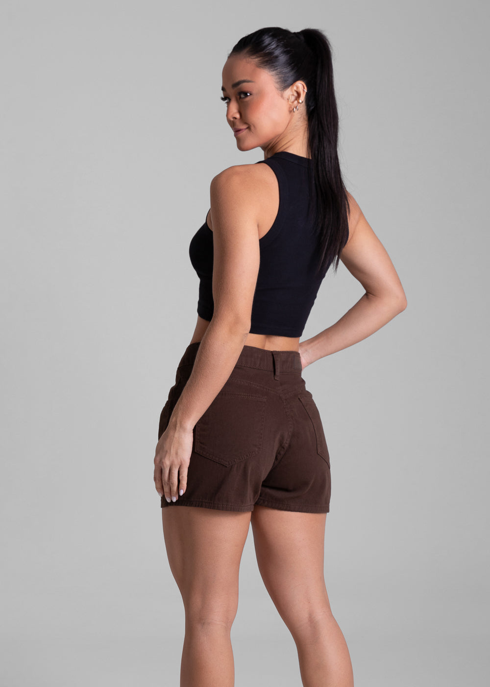 Shorts Sarja Sawary - 281836 MARROM