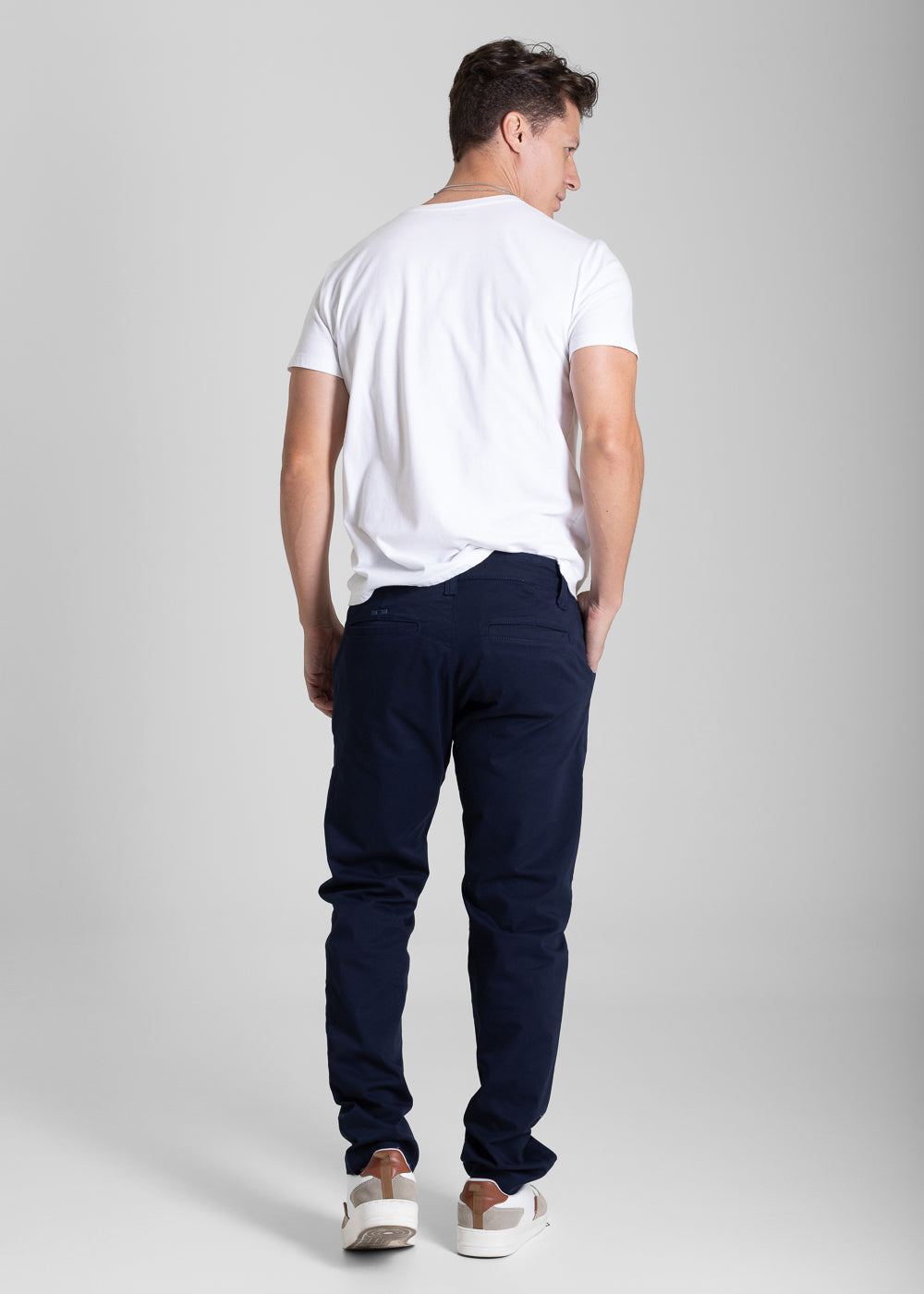 Calça Sarja Sawary Slim - 281852 AZUL