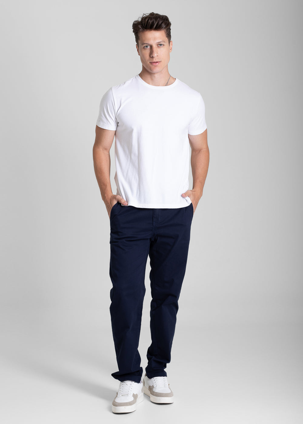 Calça Sarja Sawary Slim - 281852 AZUL