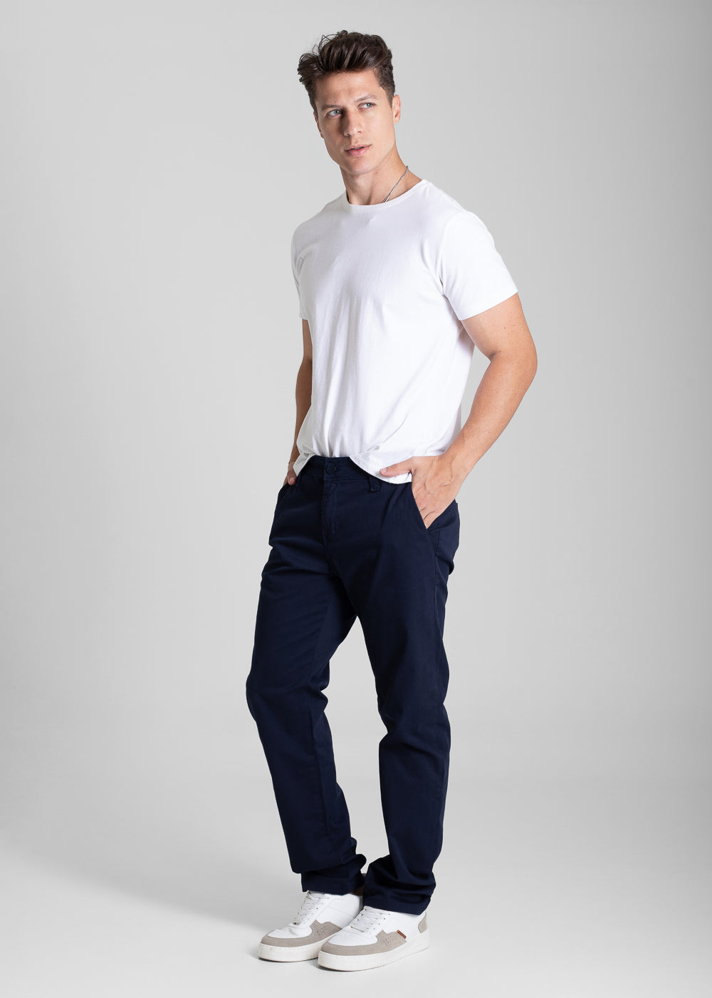 Calça Sarja Sawary Slim - 281852 AZUL