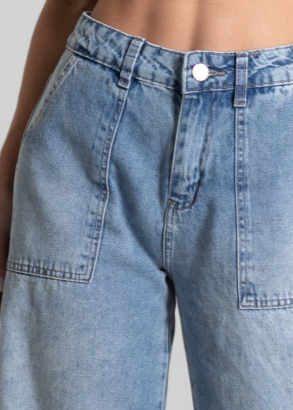 Calça Jeans Sawary Barrel - 281857 AZUL