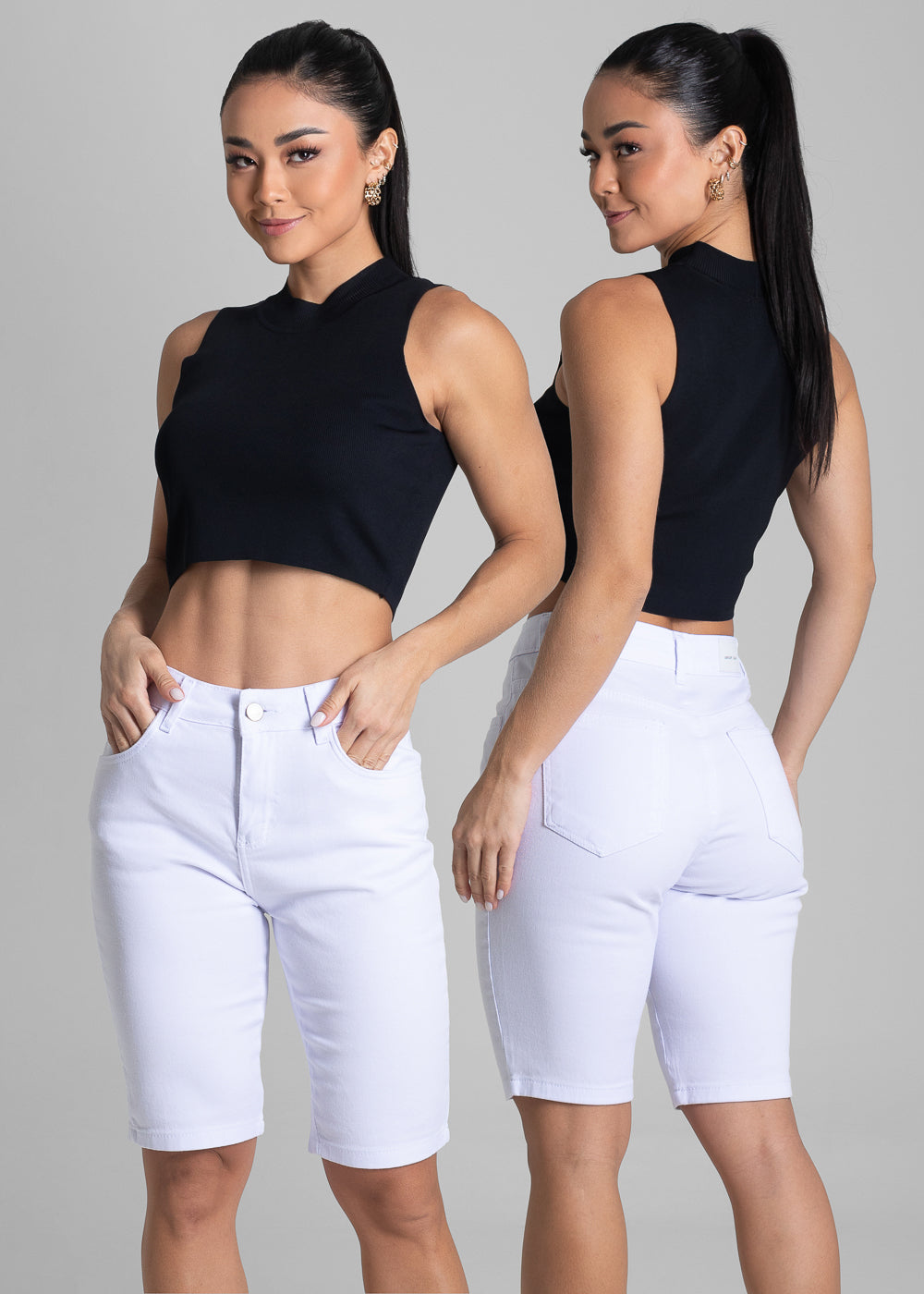 Bermuda Sarja Sawary - 281879 BRANCO