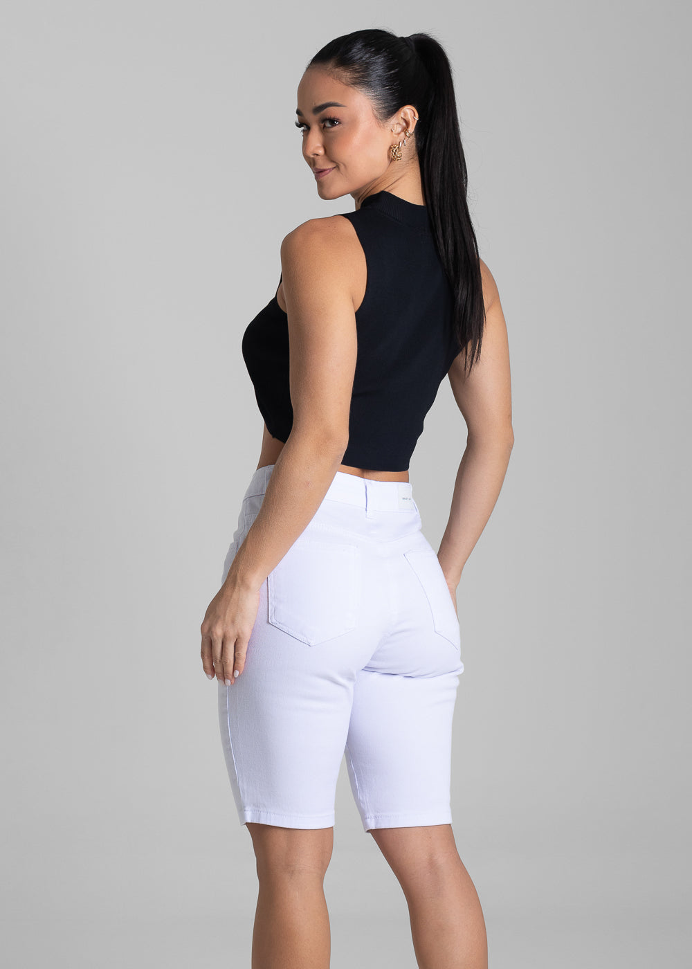 Bermuda Sarja Sawary - 281879 BRANCO