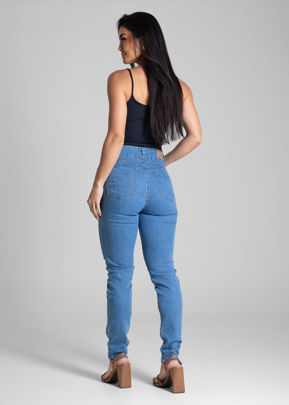 Calça Jeans Sawary Levanta Bumbum - 281892 AZUL