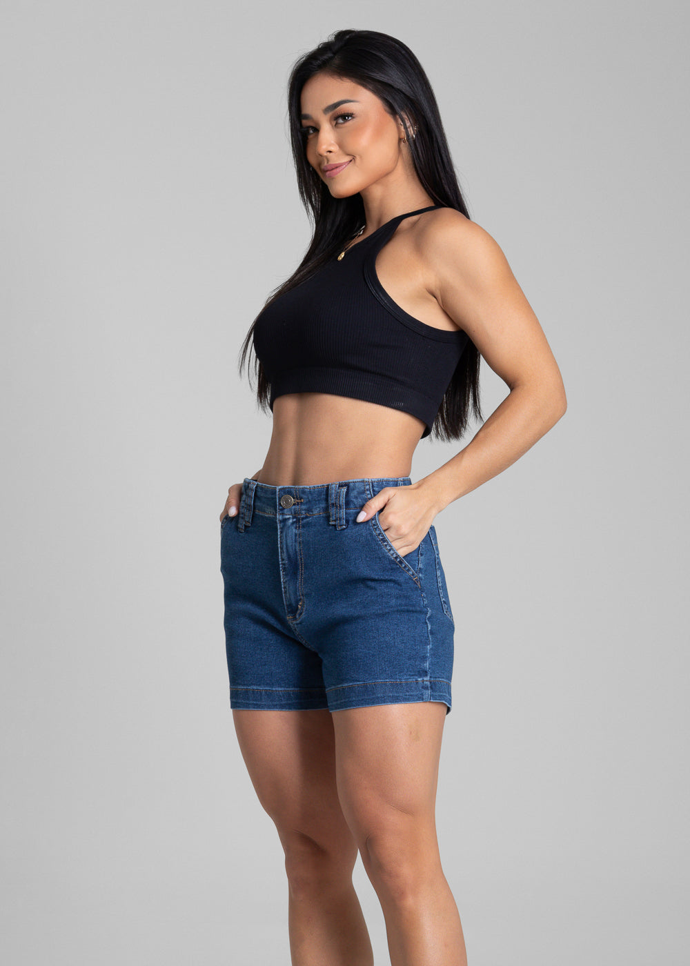 Shorts Jeans Sawary - 281910 AZUL