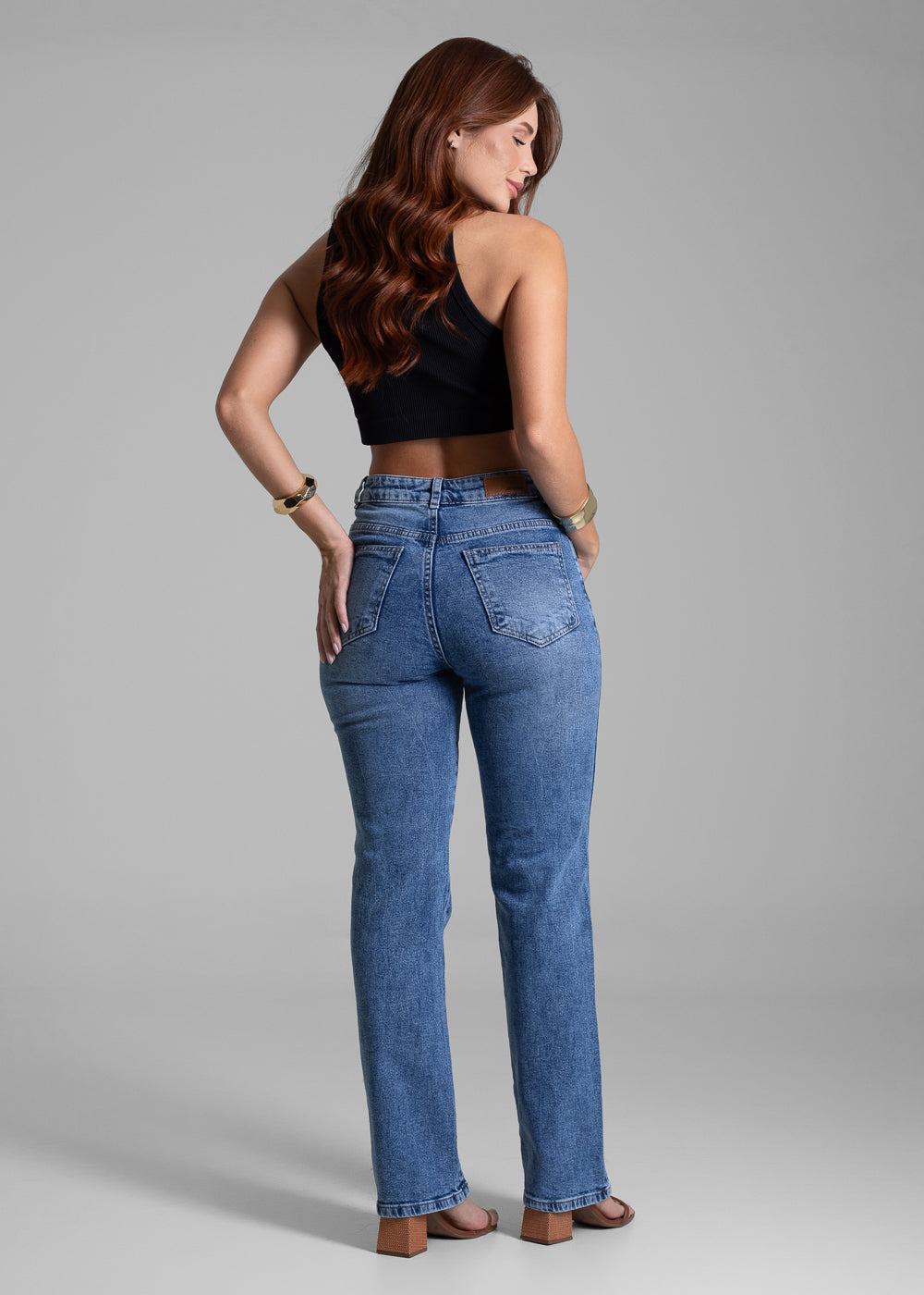 Calça Jeans Sawary Reta - 281914 AZUL