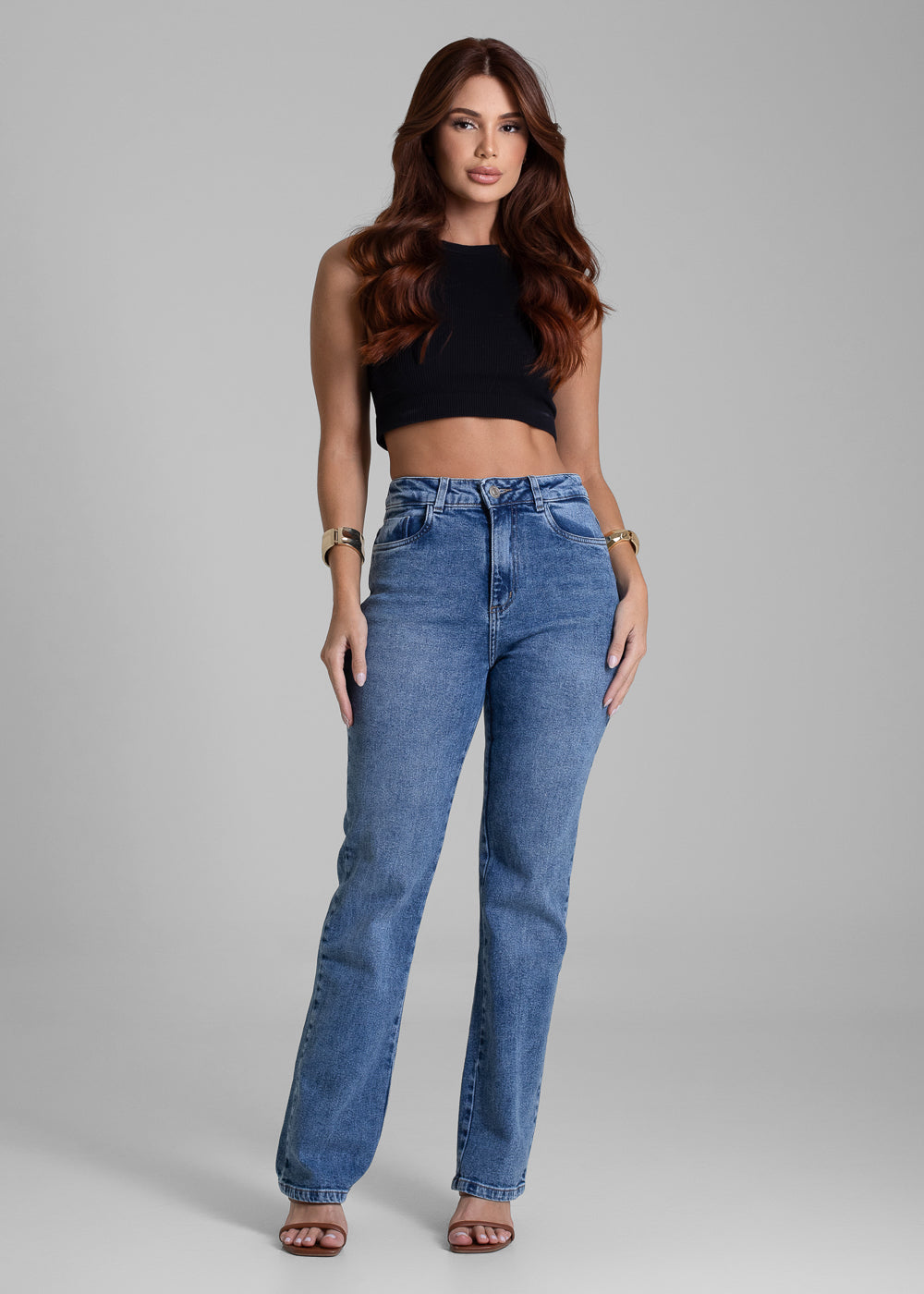 Calça Jeans Sawary Reta - 281914 AZUL