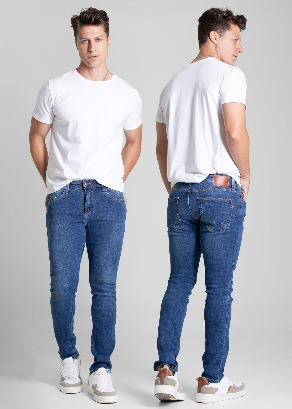 Calça Jeans Sawary Skinny - 281929 AZUL