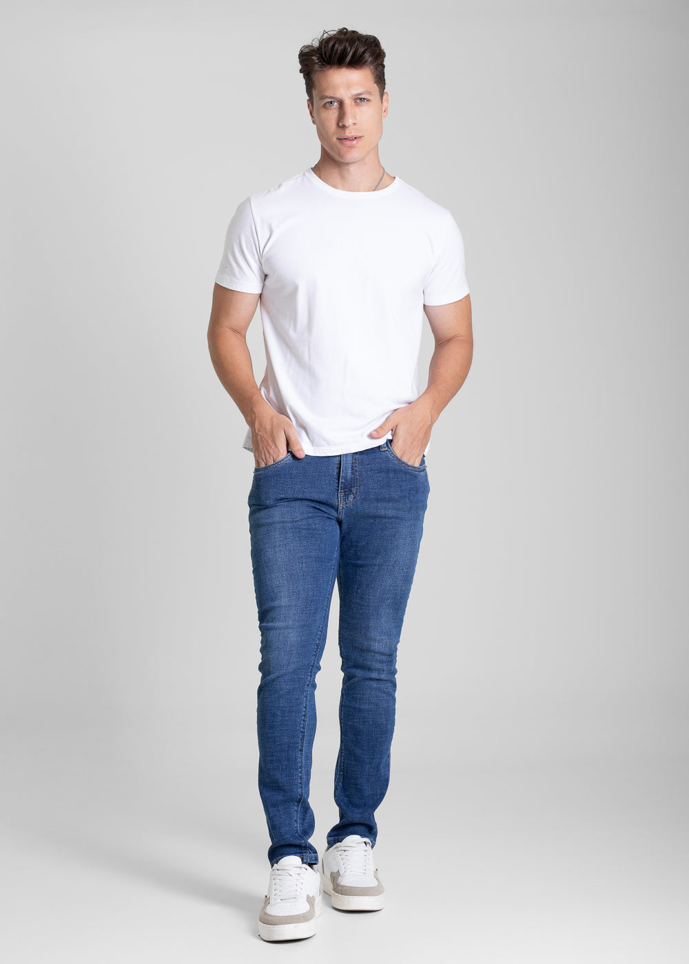 Calça Jeans Sawary Skinny - 281929 AZUL