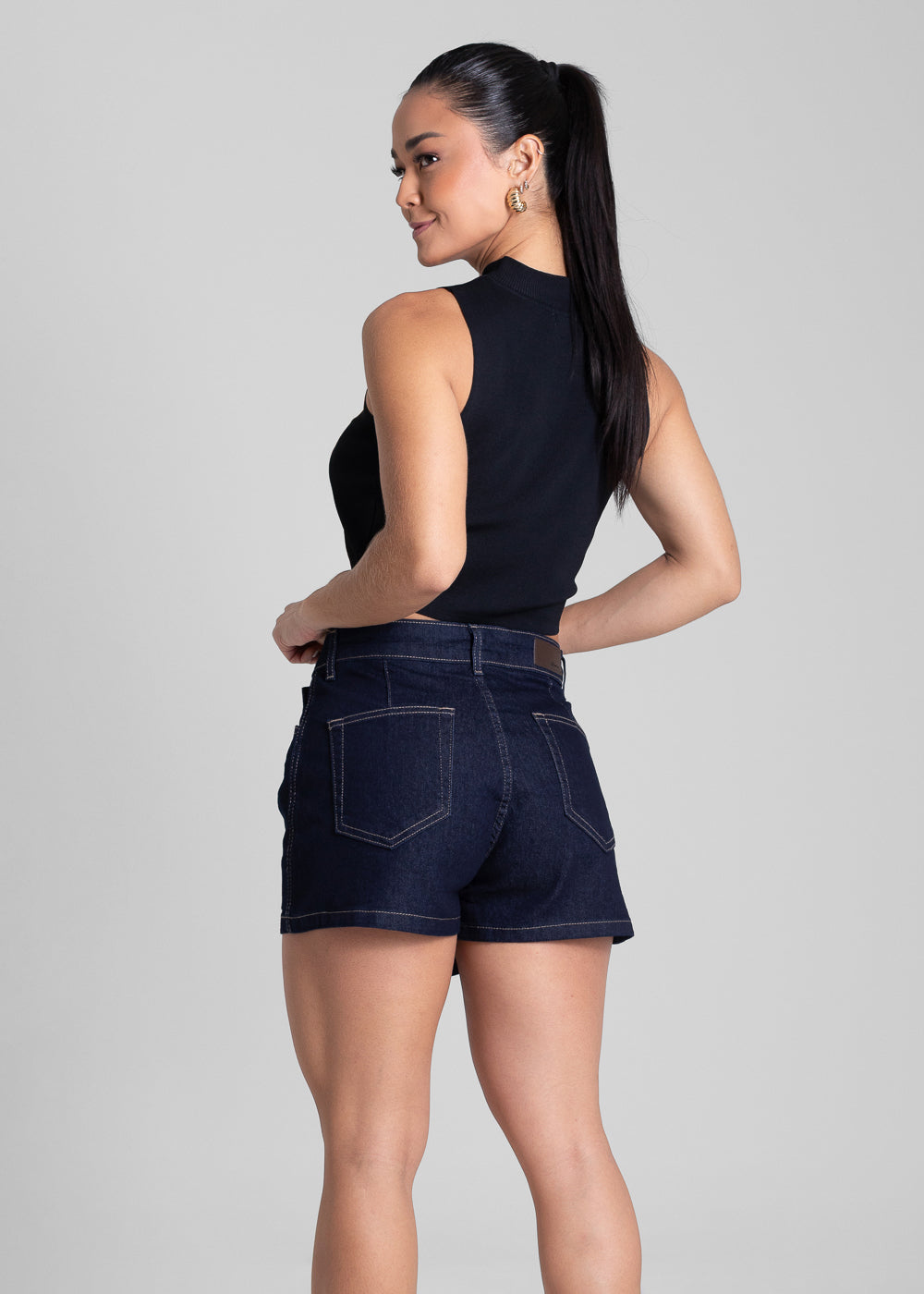 Shorts Saia Jeans Sawary - 281934 AZUL