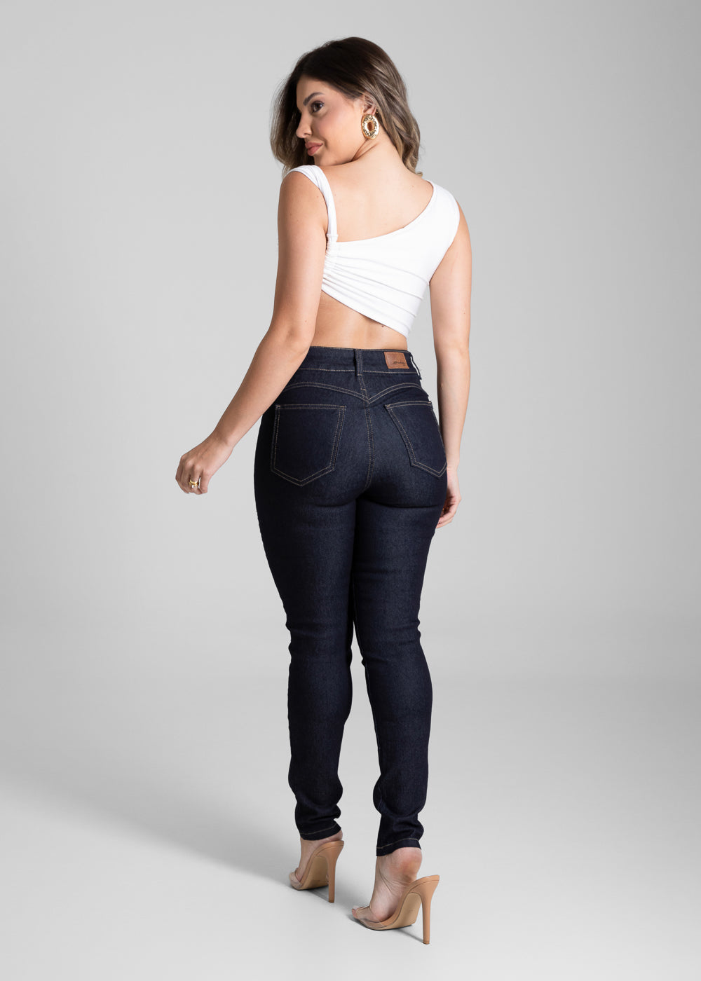 Calça Jeans Sawary Cigarrete - 281948 AZUL