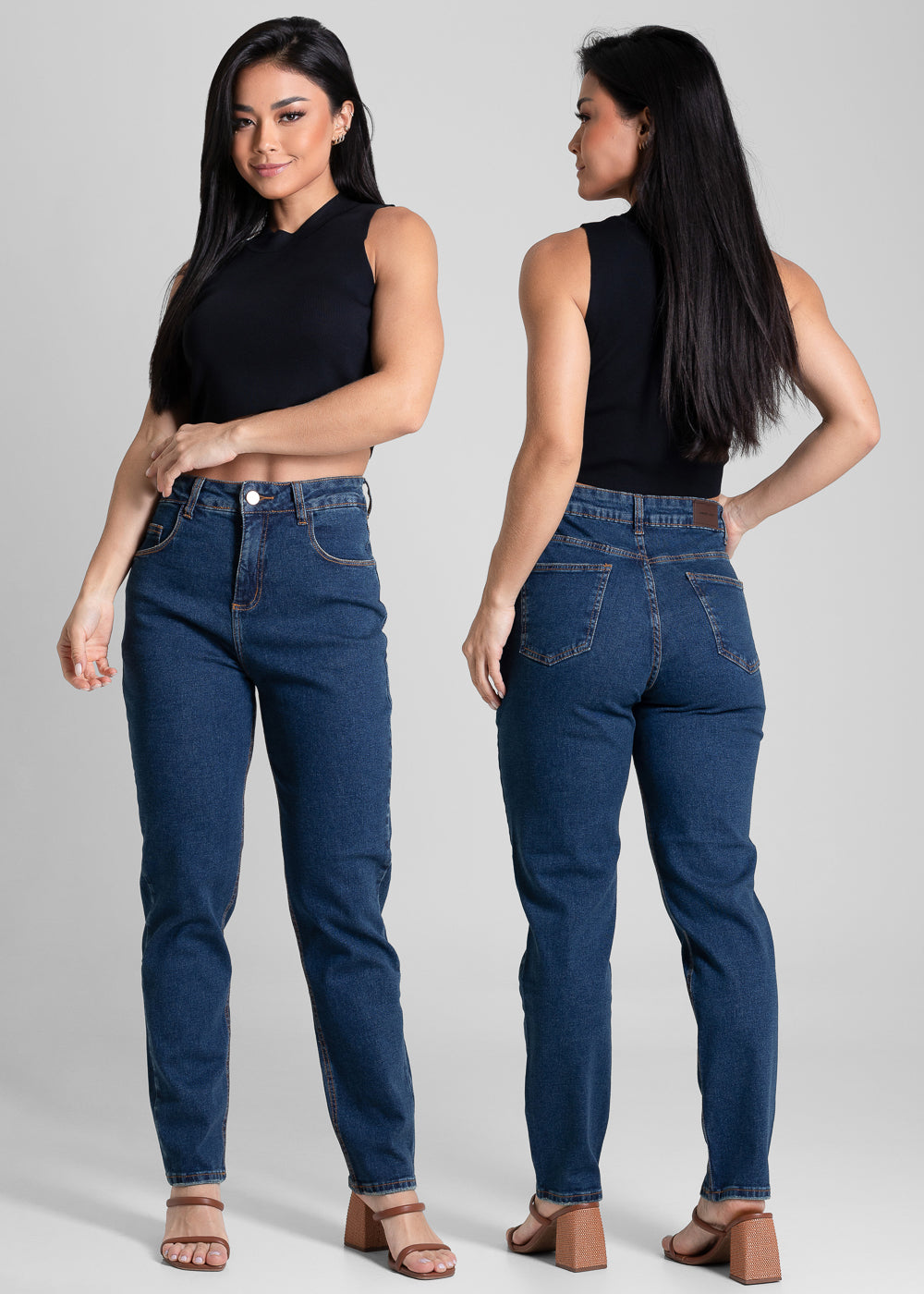 Calça Jeans Sawary Mom - 281962 AZUL