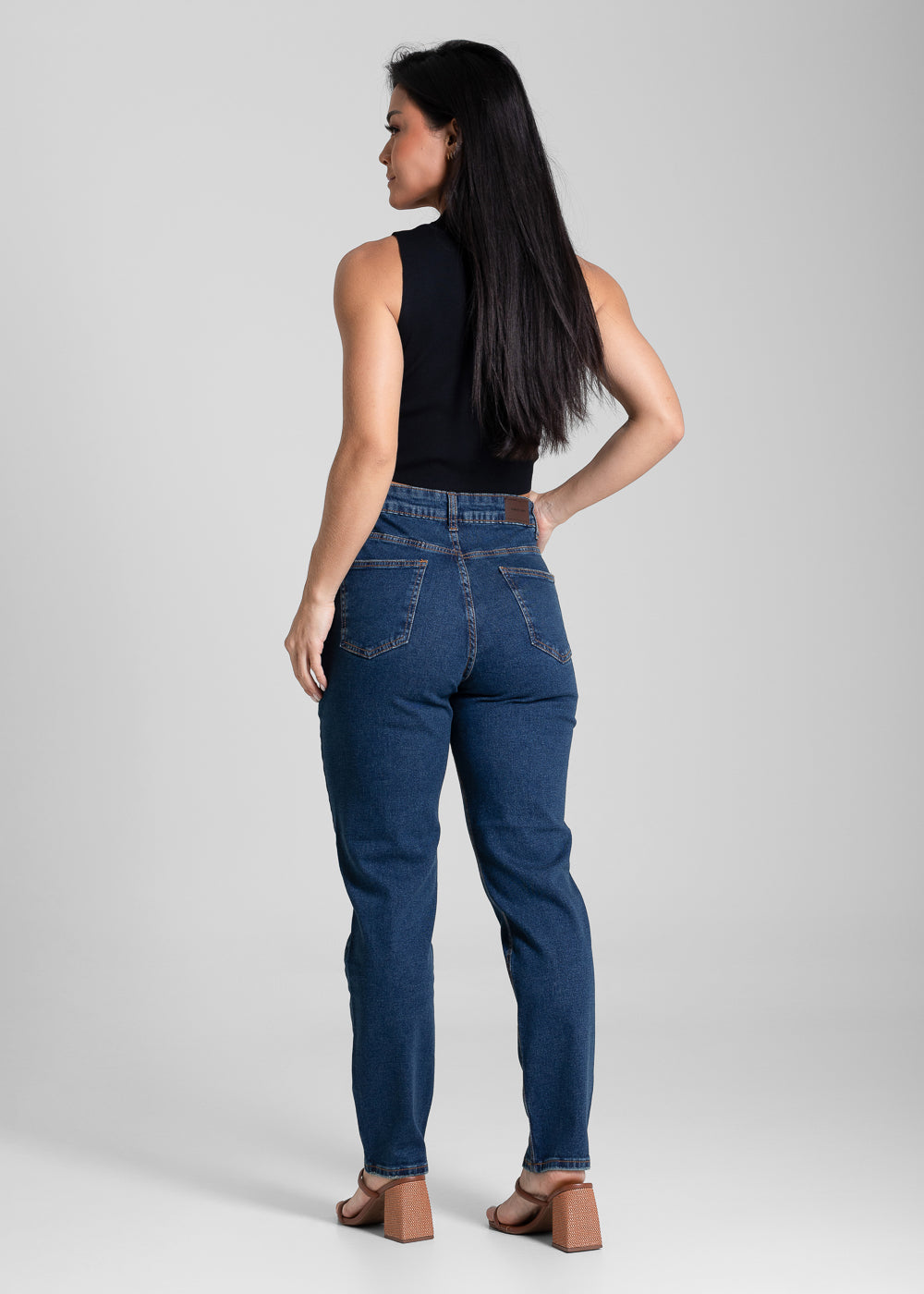 Calça Jeans Sawary Mom - 281962 AZUL