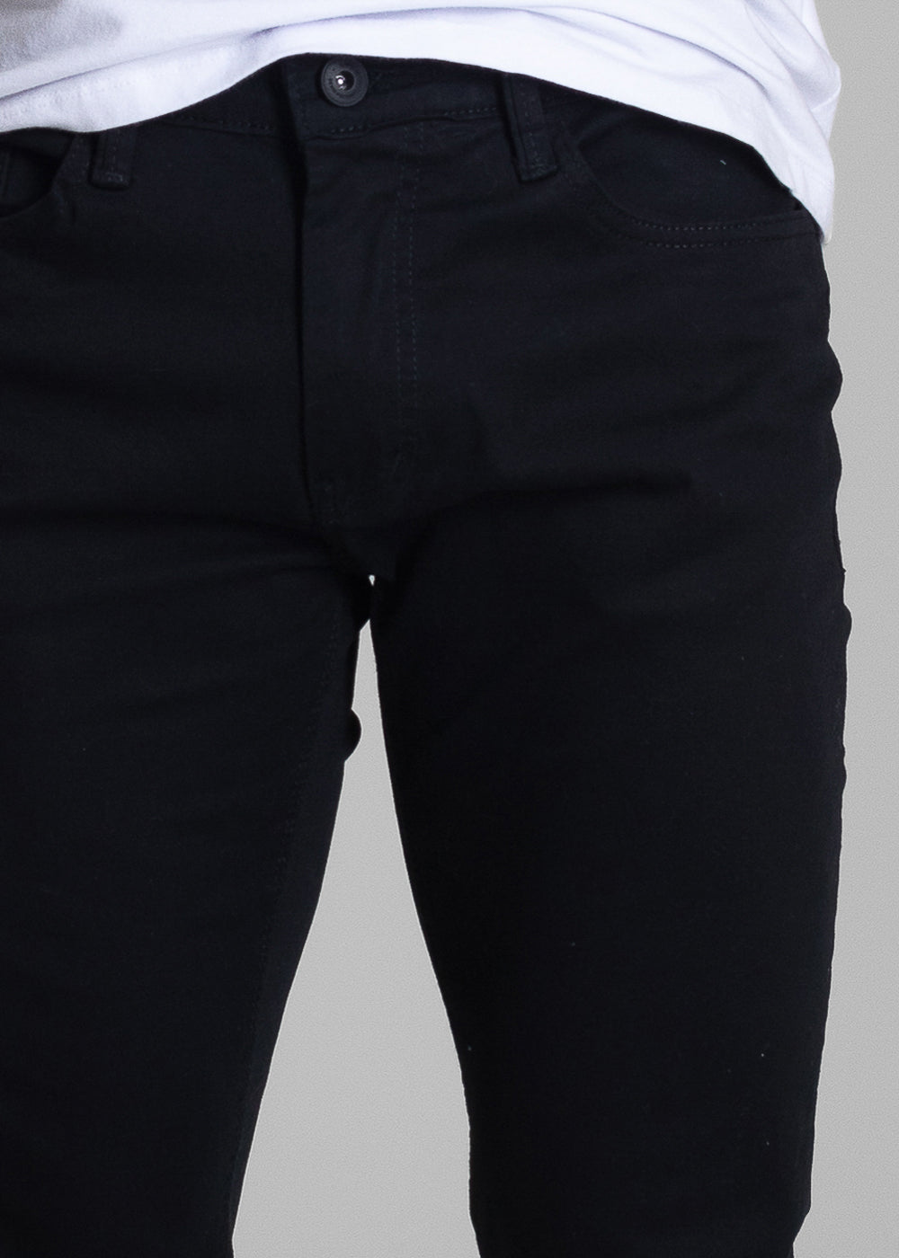 Calça Sarja Sawary Slim - 282023 PRETO