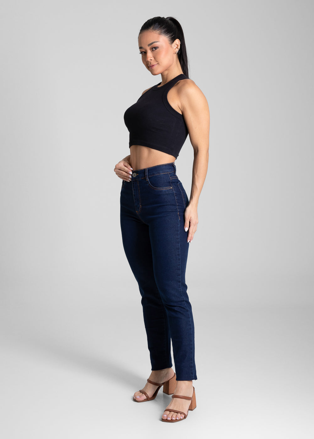 Calça Jeans Sawary Hot Pants - 282037 AZUL