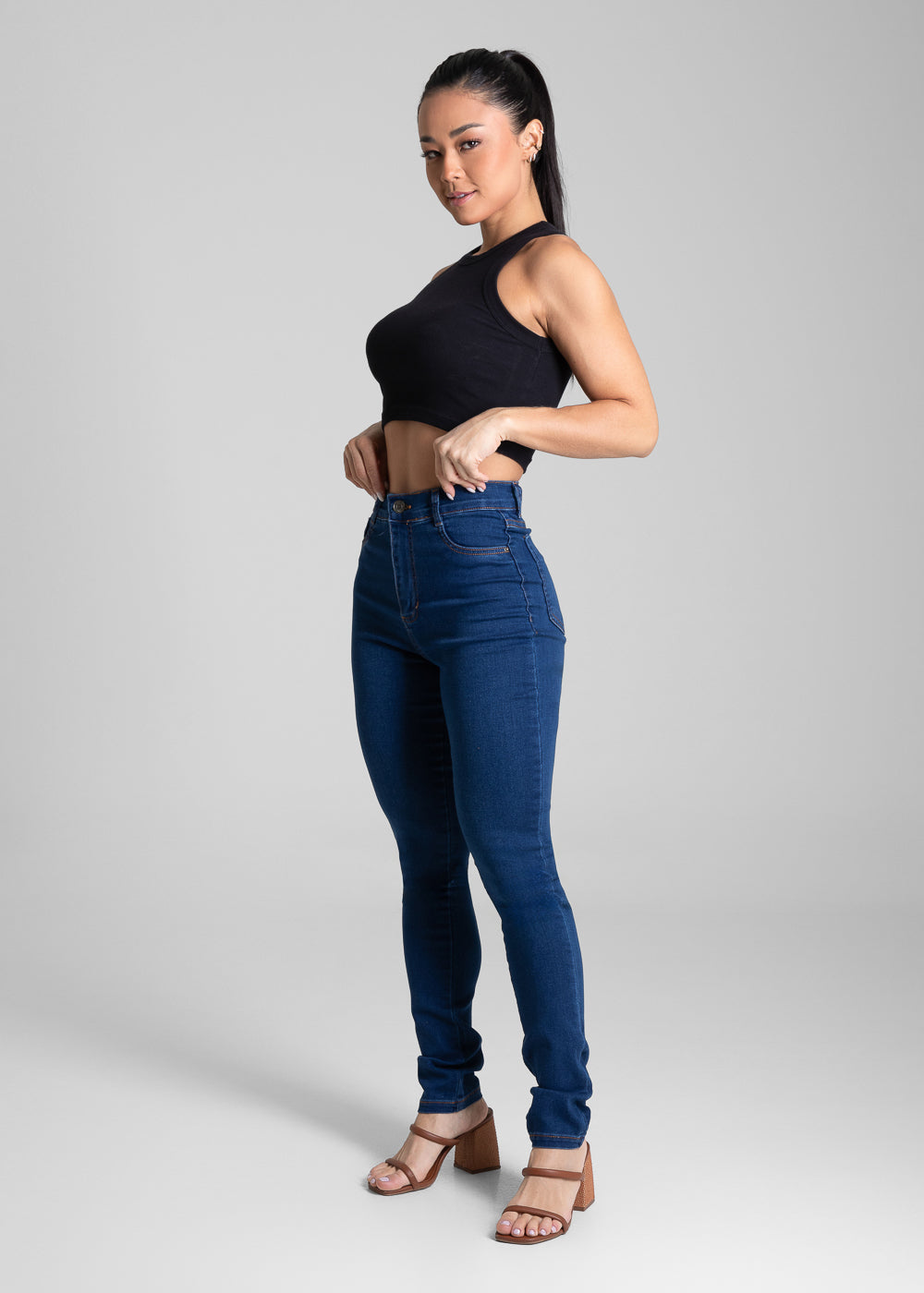 Calça Jeans Sawary Hot Pants - 282048 AZUL