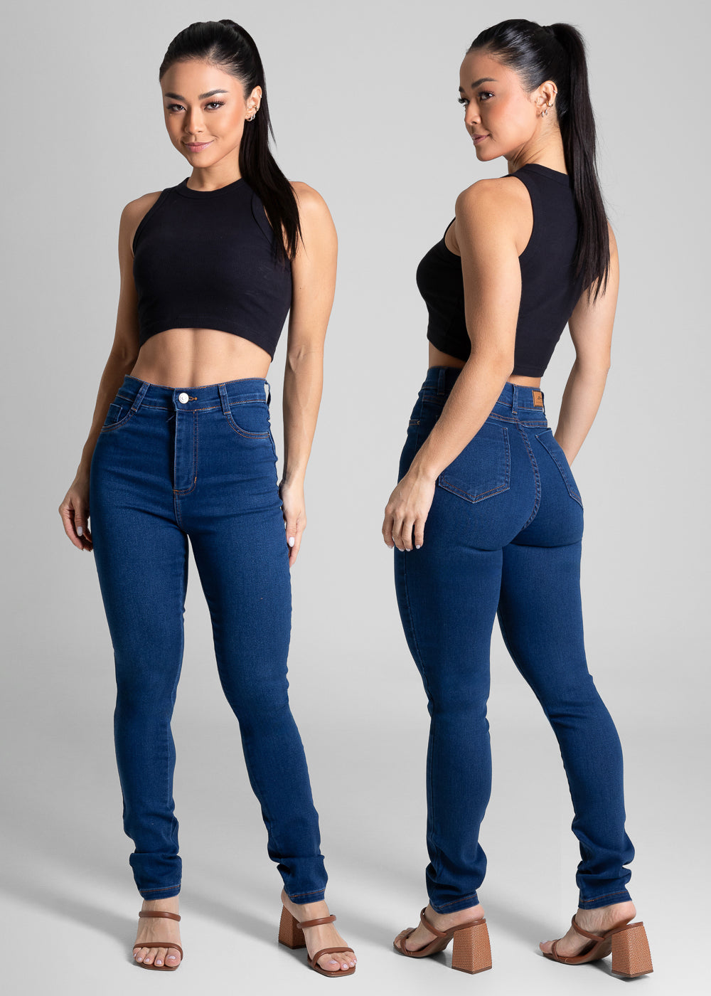 Calça Jeans Sawary Hot Pants - 282048 AZUL