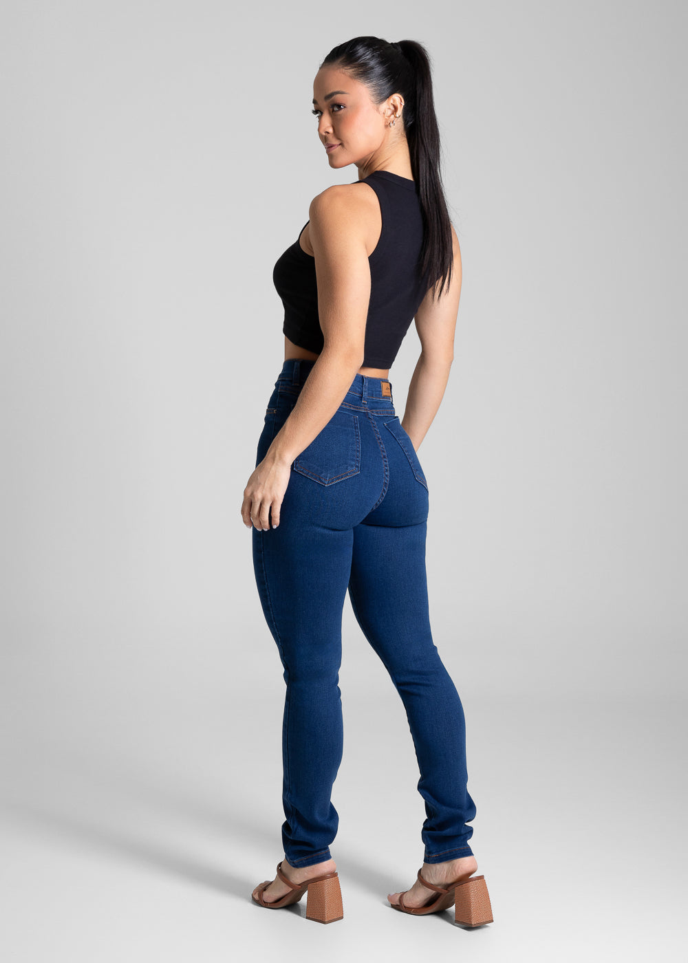 Calça Jeans Sawary Hot Pants - 282048 AZUL