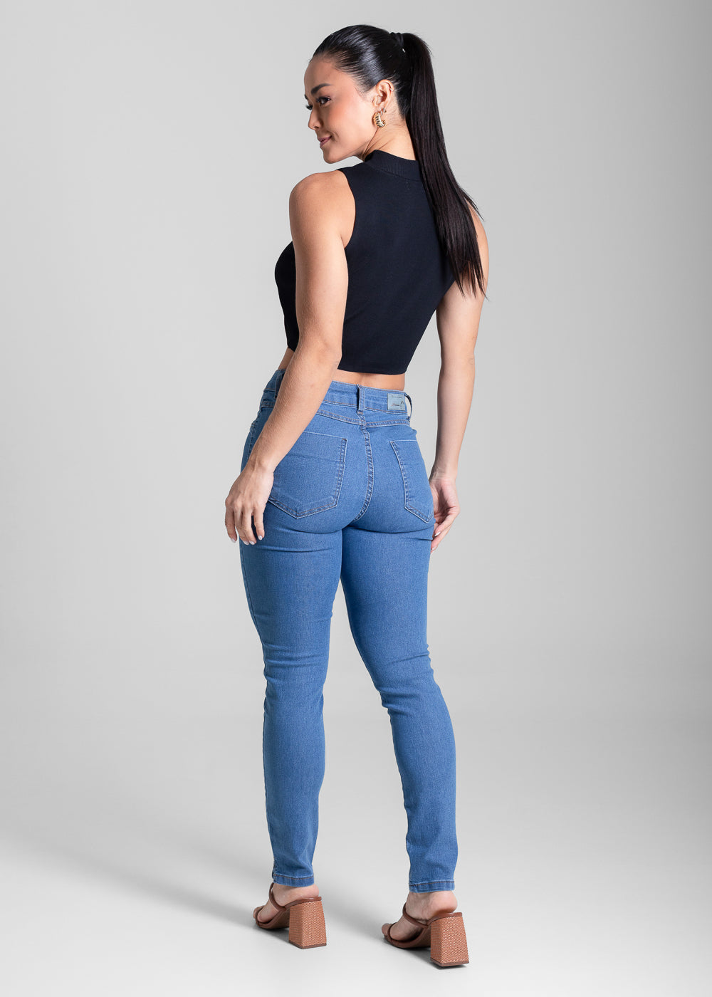 Calça Jeans Sawary Cigarrete - 282066 AZUL
