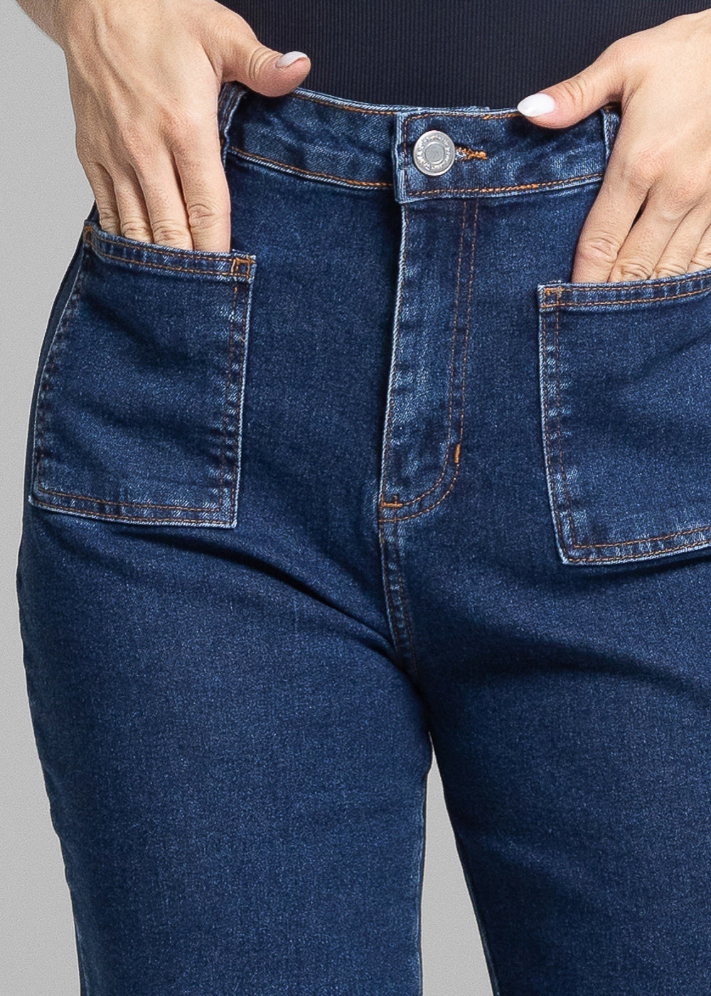 Calça Jeans Sawary Wide Leg - 282067 AZUL