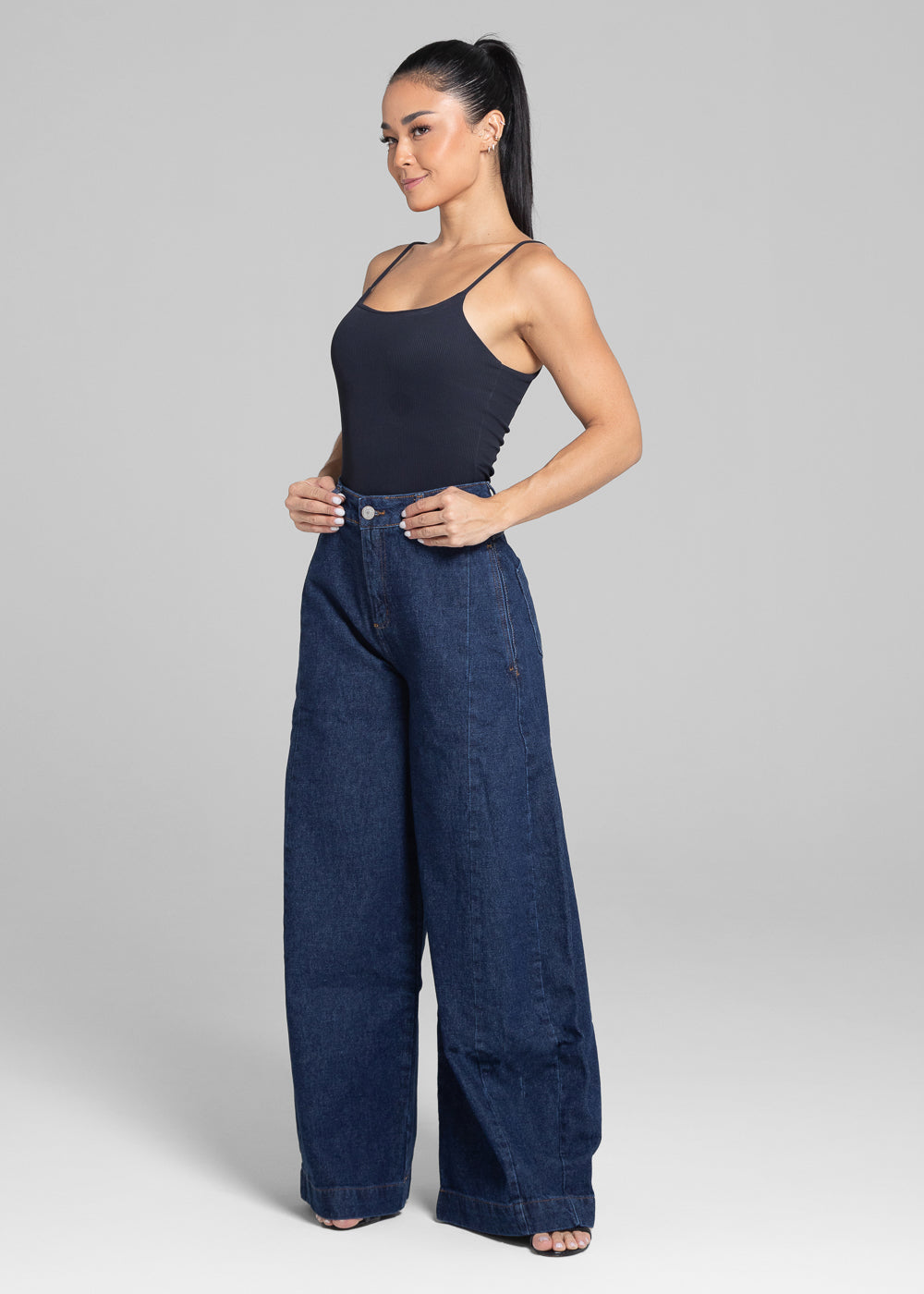 Calça Jeans Sawary Balloon - 282090 AZUL