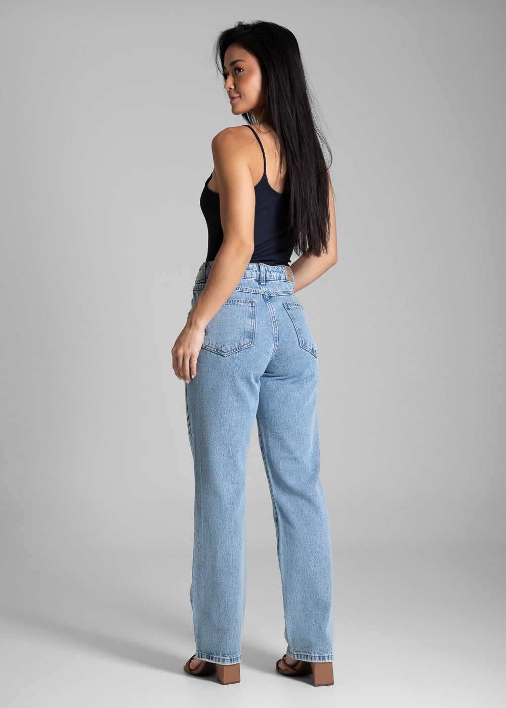 Calça Jeans Sawary Reta - 282093 AZUL