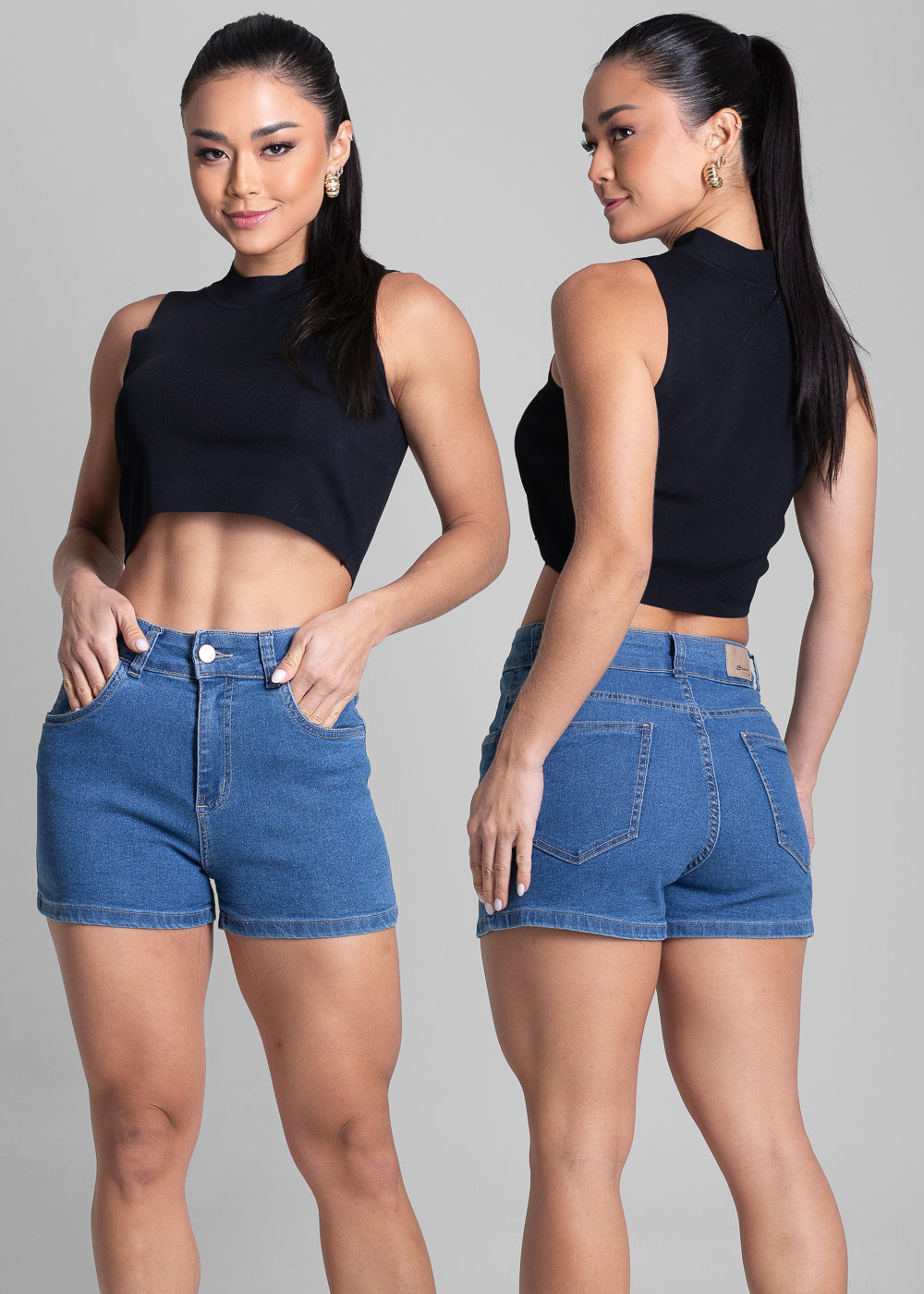 Shorts Jeans Sawary - 282100 AZUL