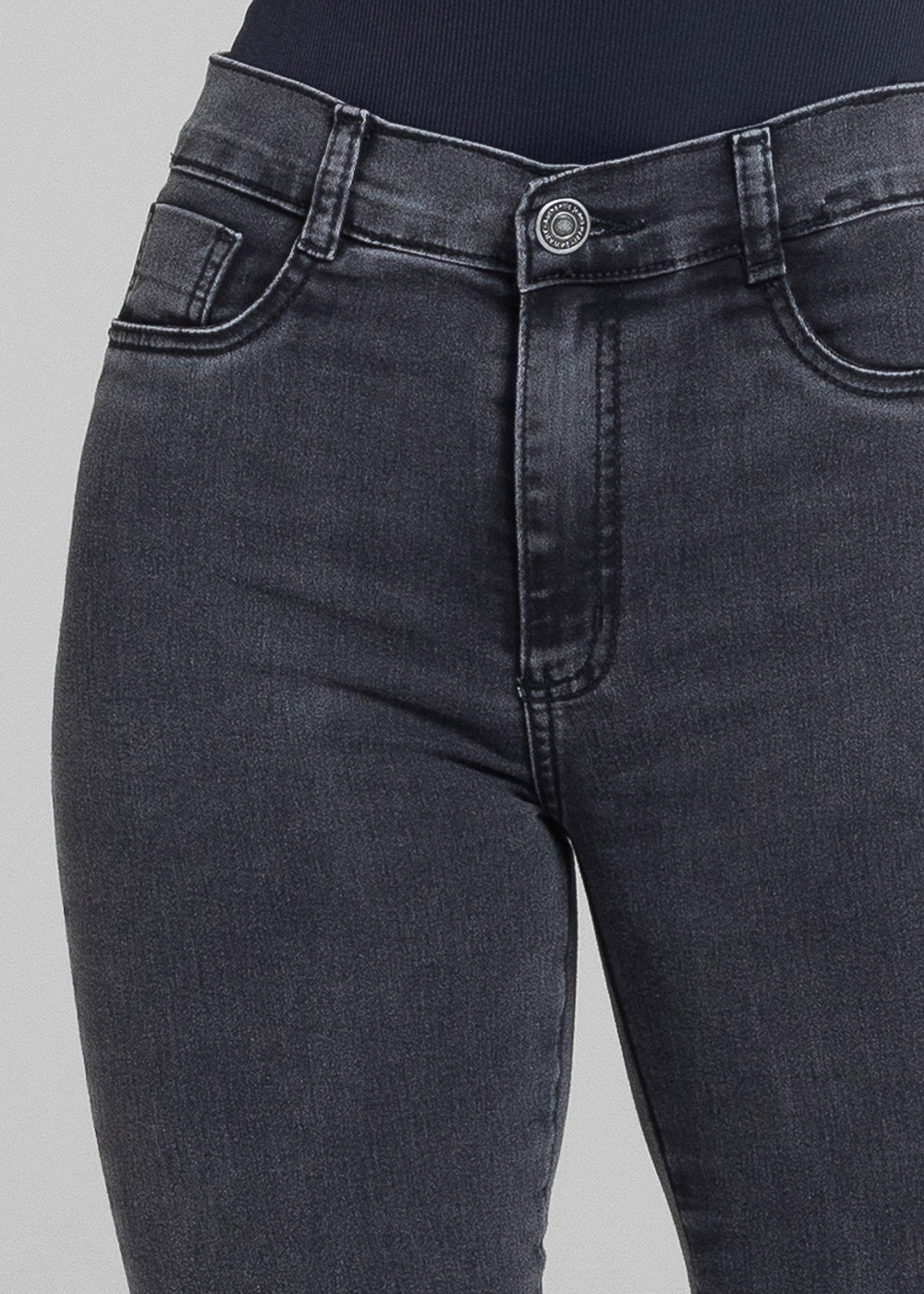 Calça Jeans Sawary Boot Cut - 282107 PRETO