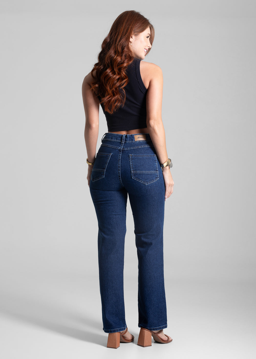 Calça Jeans Sawary Reta - 282116 AZUL