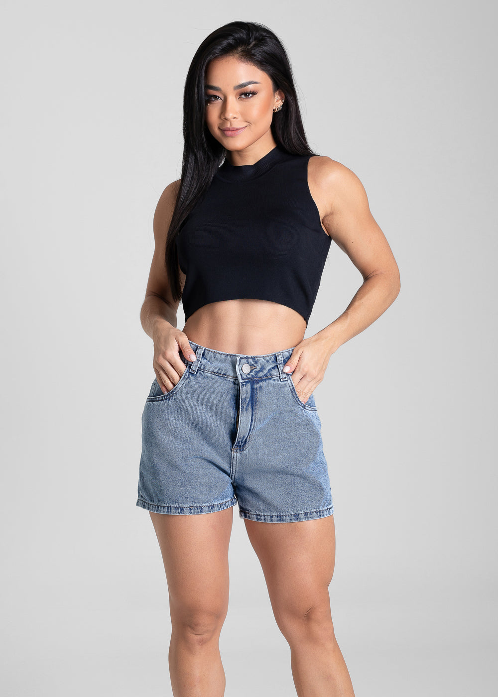Shorts Jeans Sawary - 282121 AZUL