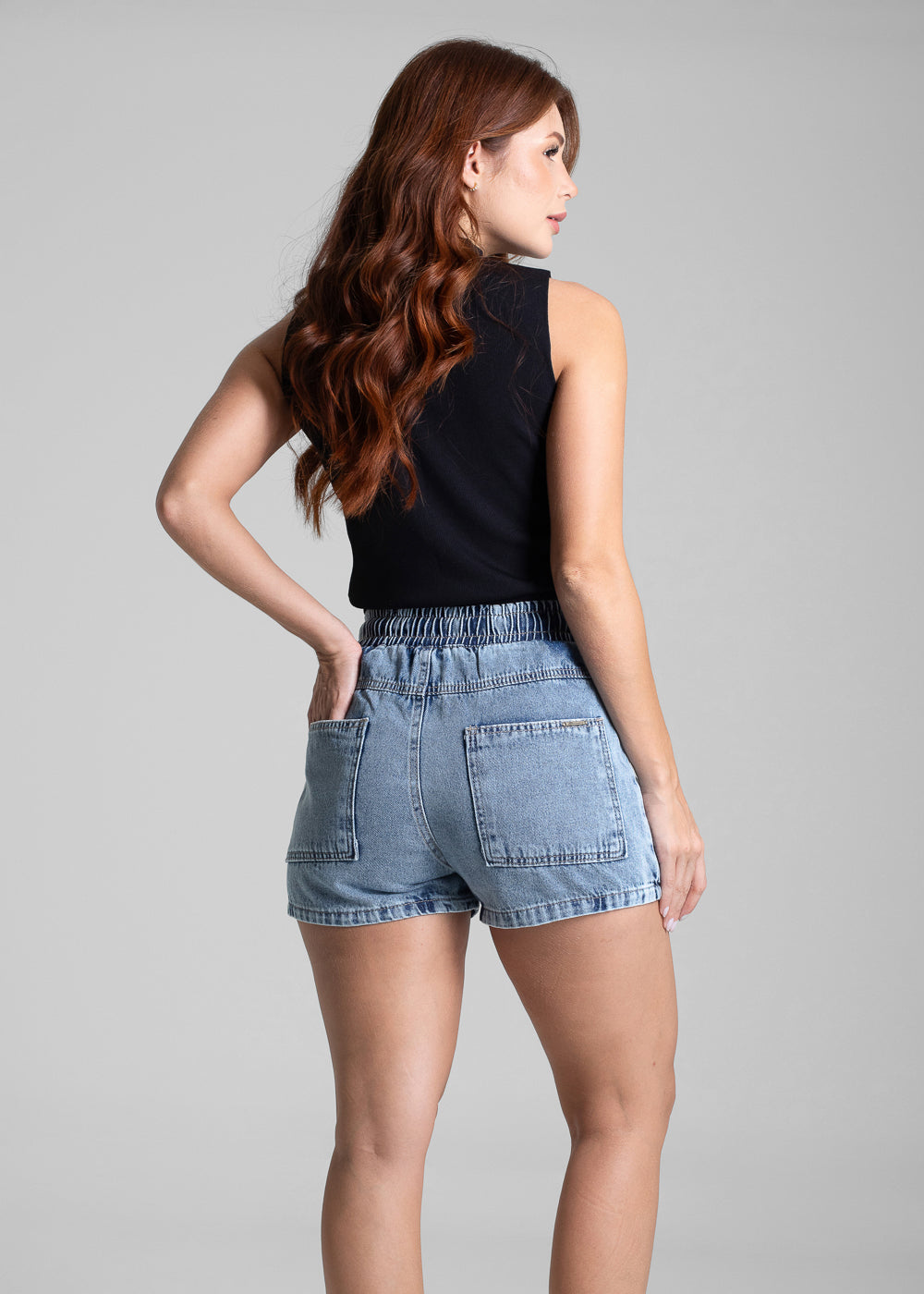 Shorts Jeans Sawary - 282122 AZUL