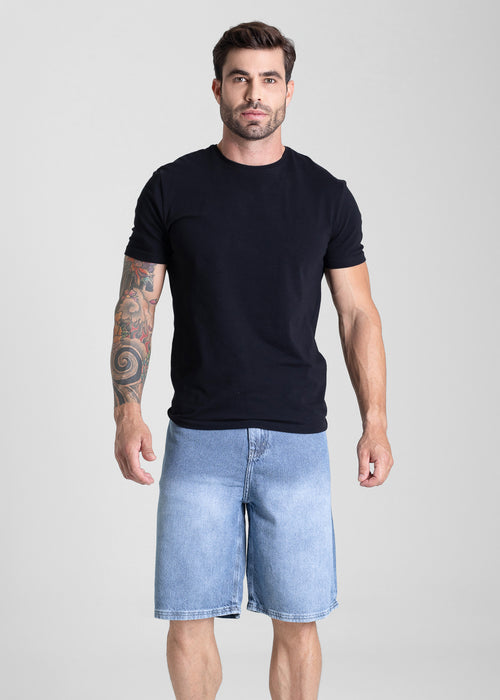 Bermuda Jeans Sawary - 282127 AZUL