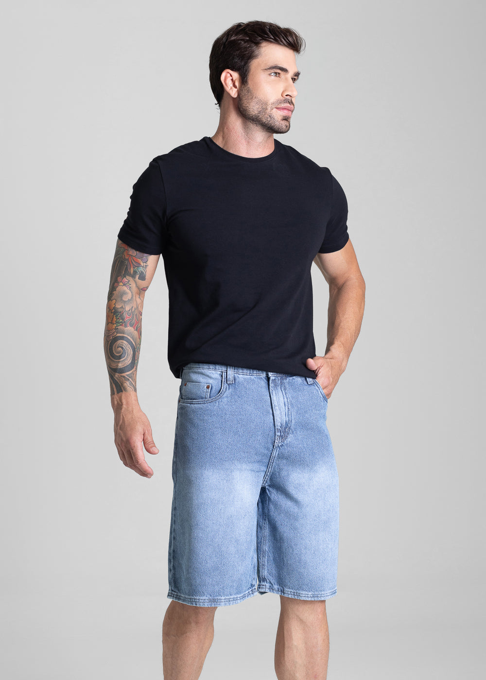 Bermuda Jeans Sawary - 282127 AZUL