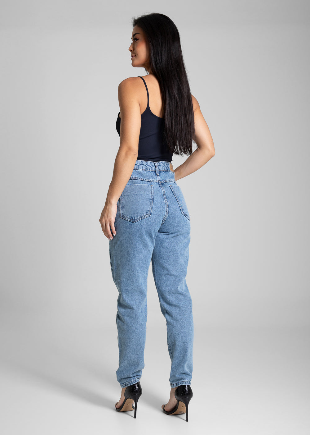 Calça Jeans Sawary Mom - 282205 AZUL