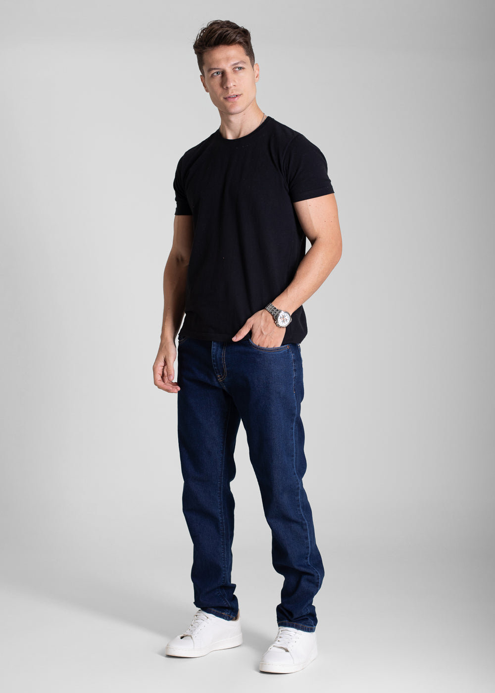 Calça Jeans Sawary Slim - 282209 AZUL
