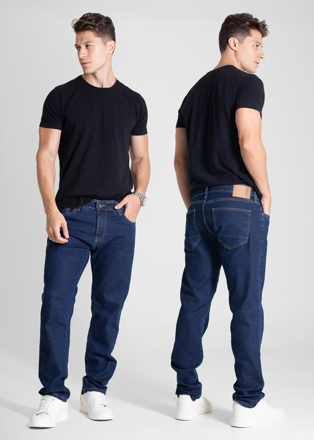 Calça Jeans Sawary Slim - 282209 AZUL