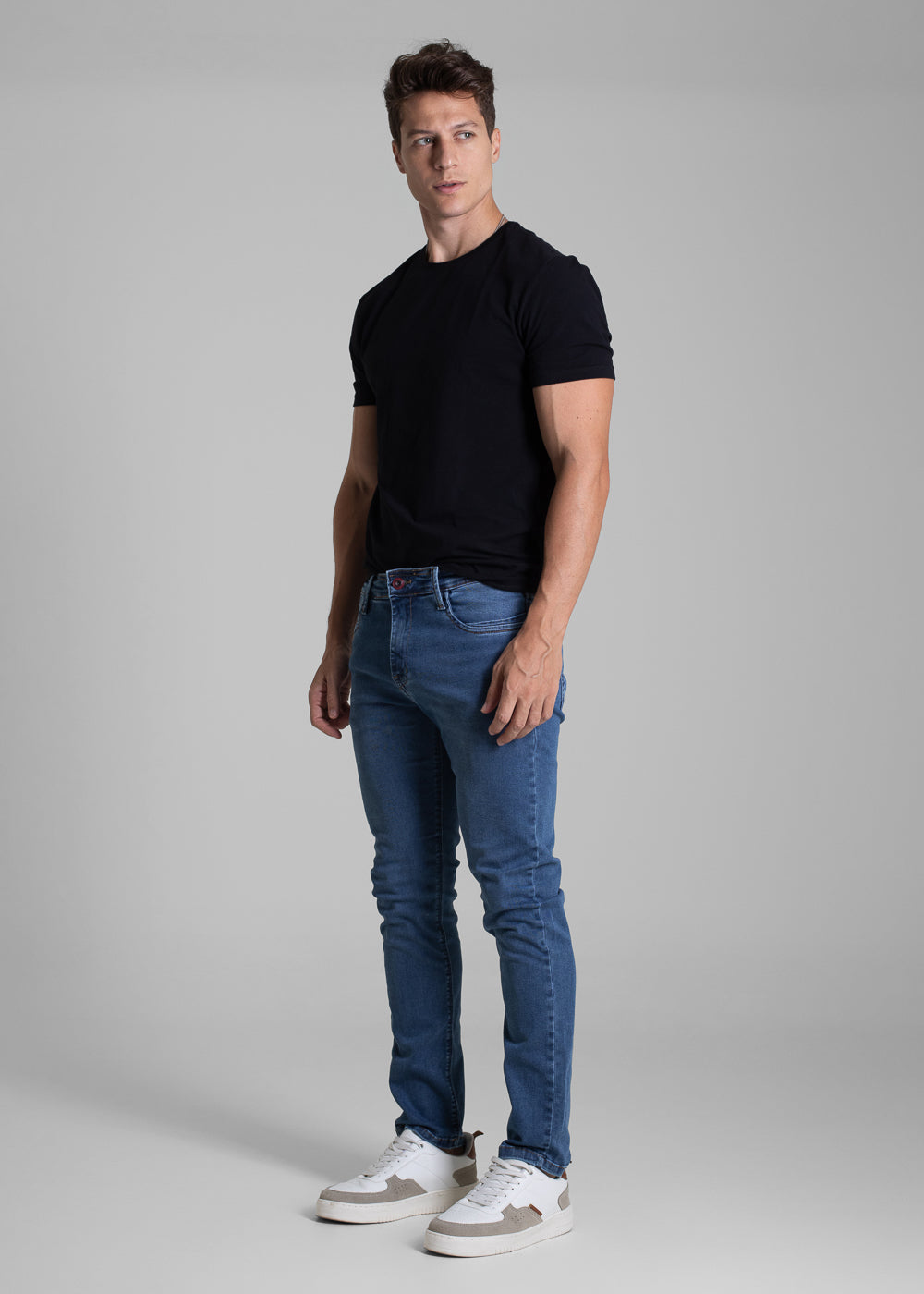 Calça Jeans Sawary Slim - 282222 IND. (LAZULI)