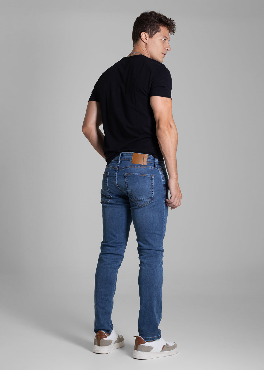 Calça Jeans Sawary Slim - 282222 IND. (LAZULI)
