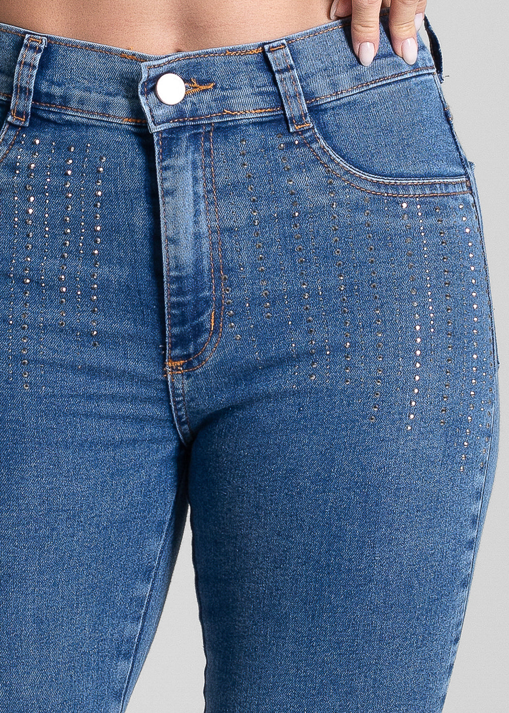 Calça Jeans Sawary Boot Cut - 282225 AZUL