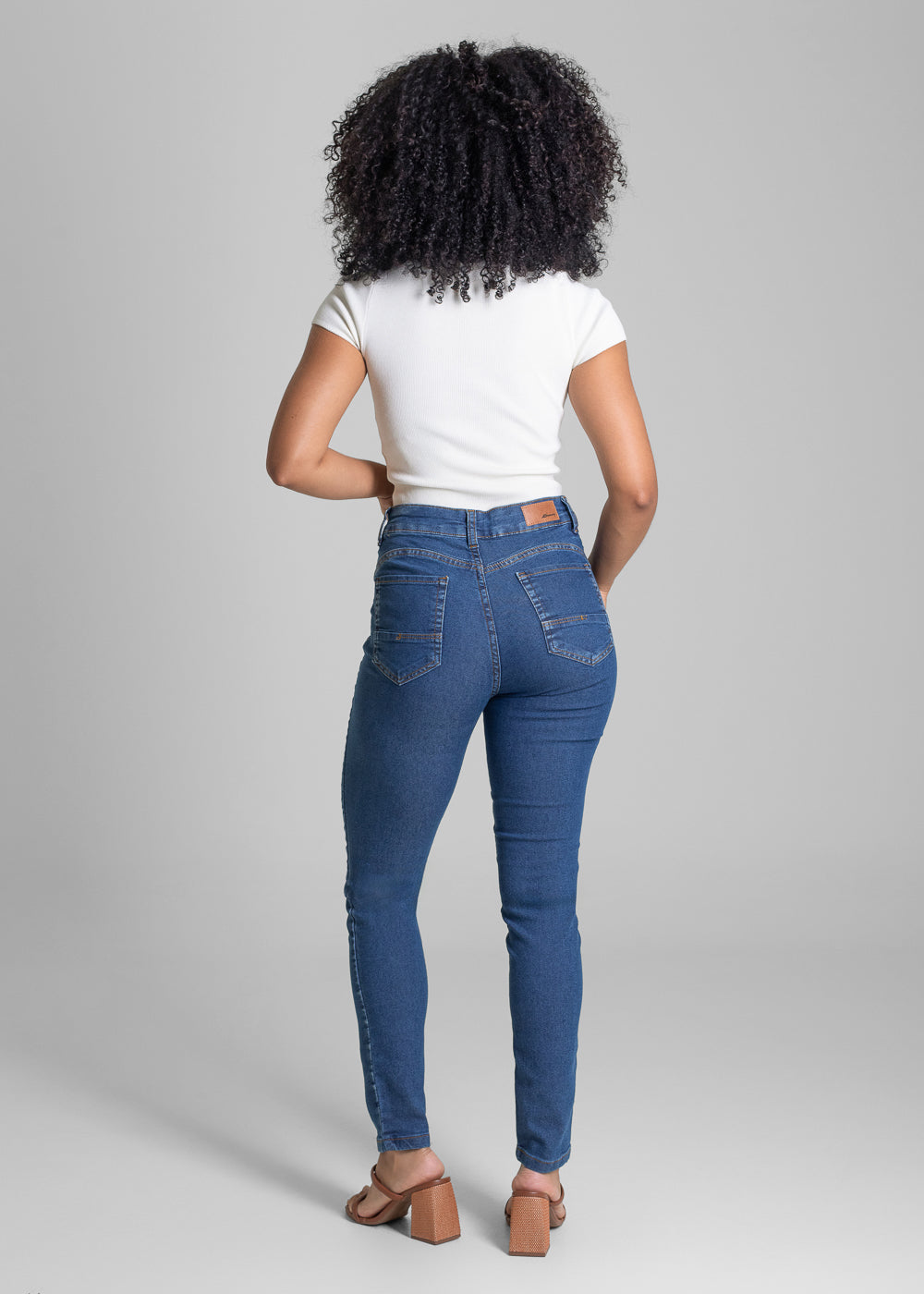 Calça jeans Sawary Heart - 282227 AZUL