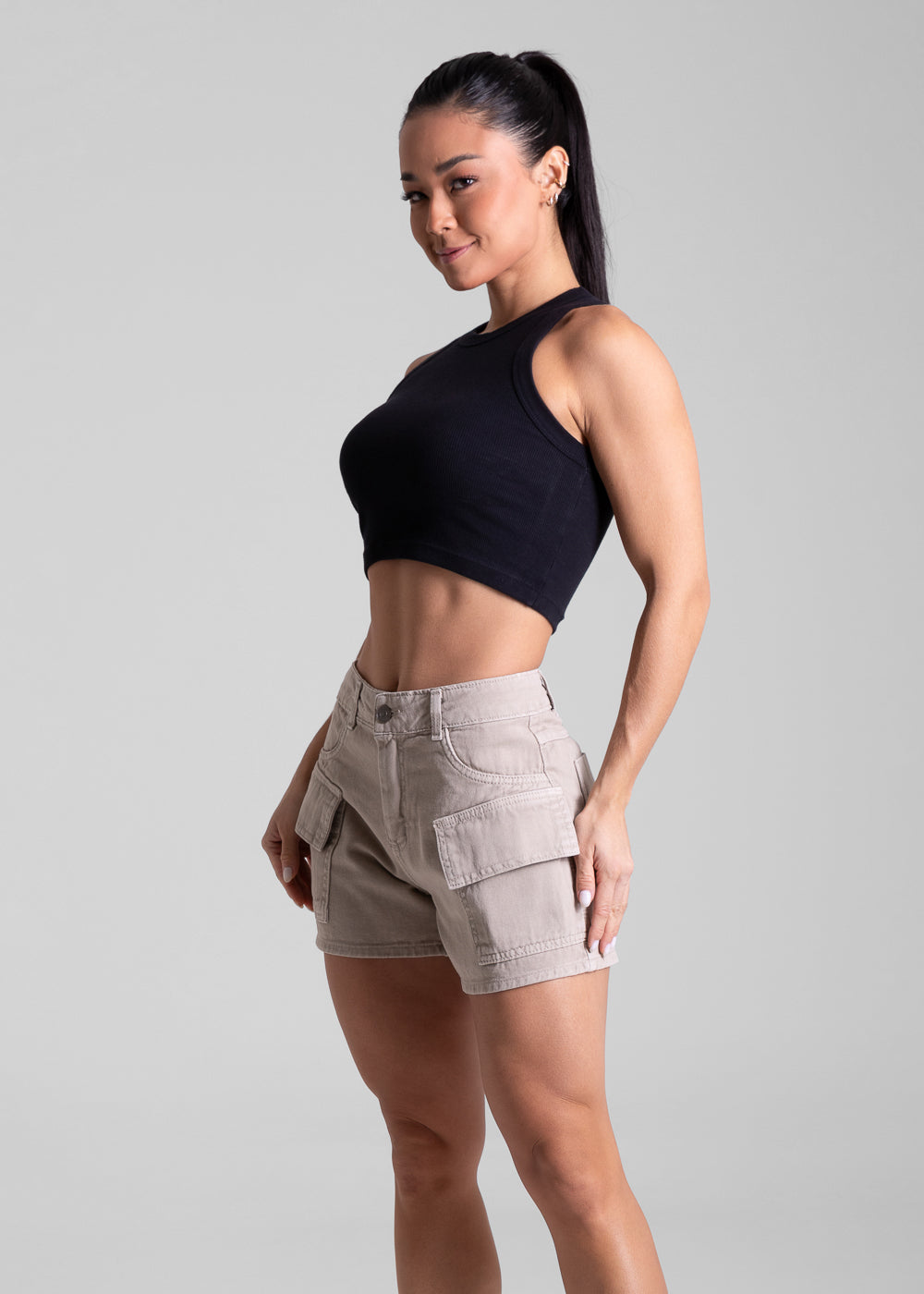 Shorts Sarja Sawary - 282231 BEGE