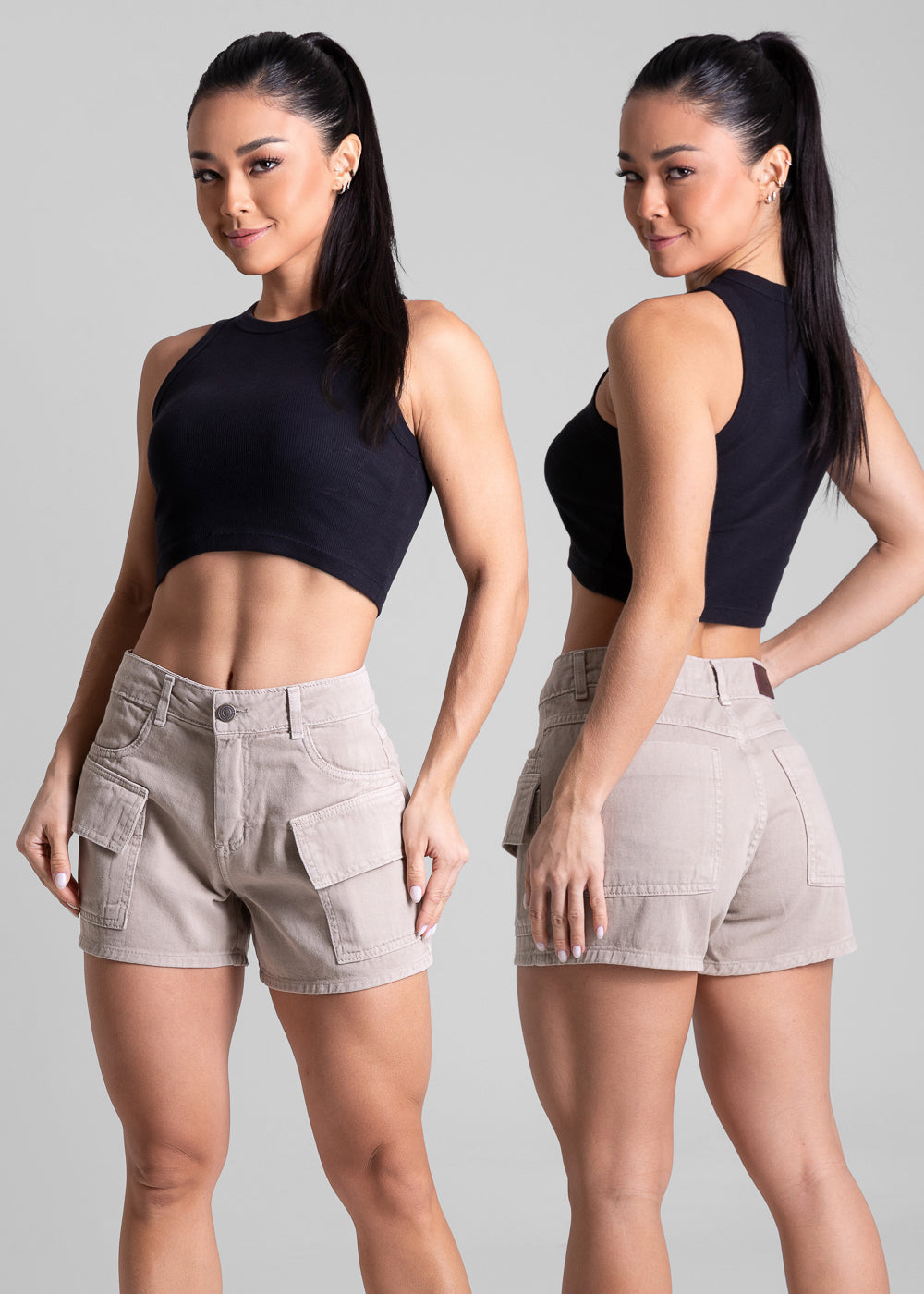 Shorts Sarja Sawary - 282231 BEGE