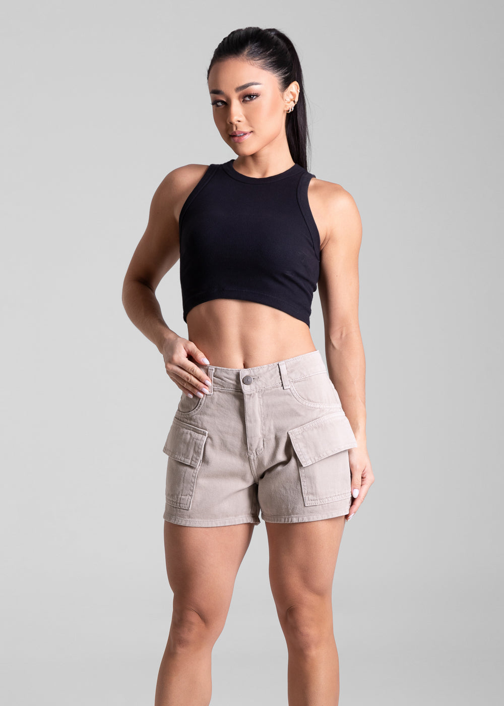 Shorts Sarja Sawary - 282231 BEGE