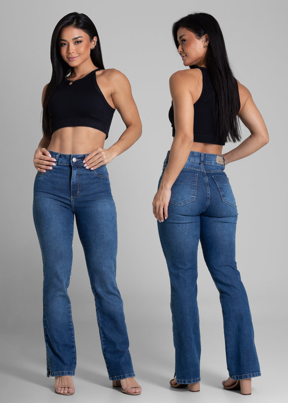 Calça Jeans Sawary Reta - 282254 AZUL