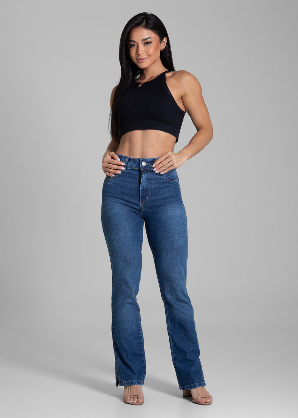 Calça Jeans Sawary Reta - 282254 AZUL
